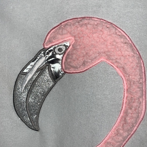 The Cozy Corner Flamingo Fuzzy Sleep Top - Picture 2 of 6